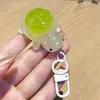 Chaveiro de Tartaruga de Resina Pingente Fofo de Resina Corrente para Mochila Celular Melhor Amigo Casal Brinquedo Tendência Acessório Decoração Atacado