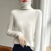 Top de capa interior de cuello alto transfronterizo para mujer, estilo otoño e invierno, suéter de punto tipo pullover de forro polar Andy suave y cómodo