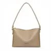 Bolsas Transversais de Comércio Exterior Atacado Bolsas Femininas de Couro de Vaca Cor Sólida Bolsas de Ombro Único Venda Quente Bolsas de Axila com Padrão Lichia Bolsas de Mão para o Dia a Dia