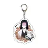 Llavero Acrílico de Anime Espada Exterminadora de Demonios Acrílico Carbón Tu Frijol Llavero Doble Cara