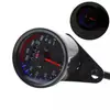 Odómetro retro modificado para motocicleta, pequeño medidor/LED bicolor 70, medidor de mono con luz indicadora