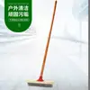 Escova de aço inoxidável para chão escova de chão remoção de musgo cabo longo escova de ferro escova de limpeza lavagem de pelo duro mopa de cabo longo