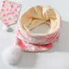 Bufanda cálida de otoño e invierno estilo coreano para niños con forro de polar, bufanda triangular multifuncional, cuello cortavientos, lote directo de fábrica