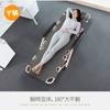 Sillón reclinable plegable para almuerzo, cama para dormir al mediodía, respaldo de oficina, cama reclinable perezosa, silla multifuncional para playa y hogar