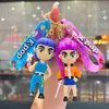 Llavero Colgante Transfronterizo Nuevo Grupo Femenino Cazador Kpop Dibujo Animado Alta Apariencia Estudiante Accesorios para Mochila Escolar Venta al Por Mayor