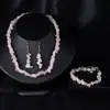 Set de Joyería Boho con Piedras Irregulares para Mujer, Collar, Pulsera y Aretes de Cristales y Piedras Naturales