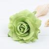 Cabeça de Rosa de Tecido 10cm Decoração de Parede de Flores de Fundo Flor de Seda Simulada Adorno de Cabeça de Casamento Acessórios de Flores Fabricante Atacado