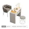 Mesa y Silla Multifuncionales para Manicura, Oferta Especial, Estación de Manicura Individual/Doble Económica de Lujo, Diseño Cremoso de Moda Estilo Ins
