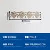 Rejas de Hierro Forjado para Ventanas Barandilla Rústica Accesorios para Portones Grandes Juego Completo Vallas Hechas a Medida Estampado de Placas de Hierro Patio Soldadura Hueca Ensamblaje