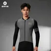 Rock Brothers Ropa de Ciclismo de Felpa Caliente para Hombre Manga Larga Carretera Montaña Deportes al Aire Libre Ropa de Ciclismo Invierno