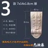 Dongyang Wood Estilo Europeu Madeira Maciça Estigma Romano Viga de Passagem Perna de Mesa Armário Armário de Vinho Canto Flor Decorativa Adesivo Patch