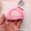 K-Style de Tiara Fofa de Pelúcia com Orelhas de Urso Morango Acessórios Faixa de Cabelo Presilha Acessórios de Cabeça Acessórios DIY Atacado