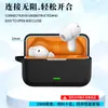 Adecuado para Estuche de Auriculares Realme Buds T500 Pro, Estuche de Silicona, Estuche de Auriculares con Compartimento de Carga Anticaída