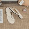 Chanclas Estilo Celebridad de Internet para Mujer, Adecuadas para Usar Afuera y Combinar con Faldas, Pantuflas Casuales para Mujer, Zapatos de Mujer de Alta Calidad y Elegantes 2025