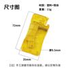 Enhebrador amarillo enhebrador doméstico lector de aguja lector de aguja lector de aguja lector de aguja enhebrador rápido fácil de usar