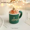 Adornos de Plástico Coloridos para Botellas de Bebida, Café y Vino, Decoraciones de Papá Noel y Árbol de Navidad, Suministros de Decoración para Crear Ambiente