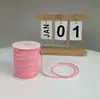 Corda Trançada, Corda de Camurça, Corda de Pele de Veado, Cordão, Corda de Couro de Vaca, Flor para Presente Embalagem Têxtil para Casa, Materiais para Corda de Trança DIY