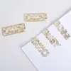 Clip de Regalo Corporativo, Clip Metálico para Papel con Logo Conectado de Múltiples Letras, Clip de Regalo Conmemorativo Hecho a Medida