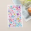 Adesivos Infantis Pedras Preciosas Cristal Diamante Acrílico Adesivos Decorativos Criativos DIY Meninas Recompensa Jardim de Infância Adesivos