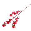 Rama de flor de cerezo boda árbol de flor de cerezo flor de seda de flor de durazno flor artificial decoración de techo de sala de estar de celebridad de Internet Ratán