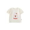 Conjunto de Serie Conejo Rojo para Niñas Qiuduomeng Vestido de Dibujos Animados para Niños Camiseta de Bebé Camiseta de Verano Pantalones Cortos