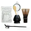 Set de Utensilios de Té de Bambú Morado: Batidor de Té, Set de Matcha, Cepillo para Revolver, Set de Batidor de 100 Púas, Empaque de Caja de Regalo para Batidor de Té, Logo Personalizable