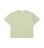 Camiseta Masculina Oversize Retrô Americana de Algodão Puro Pesado 245g de Manga Curta com Gola Redonda Solta e Logotipo Estampado de Marca Personalizada na Moda