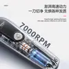 Kemei Cortapelos Eléctrico Profesional KM-292, Recortadora de Cabello Doméstica con Pantalla Digital