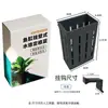 Novo suporte para plantas hidropônicas em vasos, decoração para aquário, suporte para armazenamento de plantas, tanque de aquário, cesta quadrada oca para armazenamento