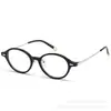 Gafas de Prescripción Redondas Pequeñas Estilo Retro Nerd para Mujer, Se Pueden Montar con Graduación, Estilo Coreano, Cara Desnuda, Anti-Luz Azul, Monturas de Gafas con Sensación de Alta Gama