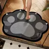 Alfombrilla de baño de tierra de diatomeas Footprint, alfombrilla de baño, alfombrilla absorbente y antideslizante para la entrada del inodoro, duradera y fácil de limpiar
