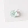 Pequeños accesorios de joyería collar pulsera material para collar diy flor seca bola de cristal flor estudiante femenina casero tejido 12mm