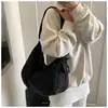 Bolso Cruzado Versátil Retro 2025 Nuevo Mensajero de Mezclilla Gran Capacidad Bolso de Hombro Bolso Dumpling