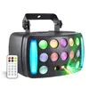 Lámpara flash ktv luz de mariposa de tres capas luz estroboscópica láser luz láser colorida haz de luz láser luz de efecto para escenario bar