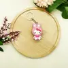 Nuevo Llavero de Perro de Orejas Grandes de Dibujos Animados para Mujer, Lindo Perro Canela, Kuromi, Muñeco Llavero Melody, Pequeño Regalo