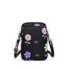Bolsa Transfronteriza para Teléfono Móvil Cruzada para Mujer 2025 Nueva Mini Bolsa para Caminar Bolsa de Tela para Teléfono Móvil Cartera de Monedas Vertical de Verano