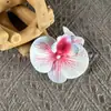 Cabeza de Flor Phalaenopsis Dulce Artificial Coreana de 9 cm (con Pin) Broche para tocado Boda alta calidad Flor decorativa