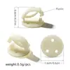 Venta Directa de Fábrica Zapatos con Agujeros Hebilla Inferior Buena Adherencia Plástico Cóncavo Botón I Hebilla para Zapatos con Agujeros DIY Accesorios de Joyería Universales