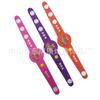 Pulsera de Silicona Suave PVC Creativa de Dibujos Animados Personalizada con Broche de Presión Sensible a UV y que Cambia de Color Pulsera para Niños