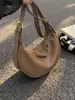 Bolsa de Dumpling Transfronteriza Otoño e Invierno 2025 en Stock, Bolso de Hombro Premium, Bolso Cruzado, Nuevo Bolso de Mujer Estilo Francés, Bolso Plegado, Vintage