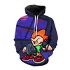 Sudadera con capucha impresa en 3D del nuevo juego de comercio exterior 2021 Friday night funkin