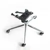 Accesorios de silla de cinco estrellas electrochapados: silla giratoria, silla de computadora, base de silla ejecutiva, armazón, chasis, charola, pistón de gas y ruedas