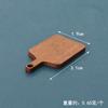 Miniatura Mini Comida y Accesorios de Juego Almacenamiento Bandeja de Madera con Asa para Postres y Pastelería Marco para Pan Cesta Pequeña Accesorios