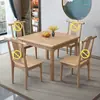 Mesa de Jantar de Madeira Maciça, Formato Quadrado, Adequada para Apartamentos Pequenos, Mesa Quadrada Pequena para Uso Doméstico, Mesa para Jogos de Mahjong e Cartas, Mesa de Jantar, Mesa dos Oito Imortais, Mesa Quadrada