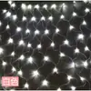 Luz de Rede LED à Prova d'Água para Exterior Rede de Pesca Luminosa Fio de Luz Decoração de Feriado de Natal Rede de Malha Gipsófila Luminosa Fio de Luz para Árvore