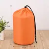 Bolsa de Nylon a Cuadros con Cordón Bolsa Cilíndrica con Cordón Bolsa de Almacenamiento para Chaqueta de Plumas Bolsa con Cordón Bolsa Organizadora de Viaje Bolsa de Empaque