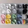 Conjunto de 8 Peças Tigela Meia Crisântemo/Conjunto de Pratos/Prato/Louça Conjunto de 6 Peças Modelo de Figura de Ação Blytheob11Gscbjd