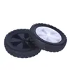 Fabricantes fornecem diretamente pneu de roda de camping de 8 polegadas com rolamento de borracha, pneu de balanceamento para carro, pneu sólido à prova de furos, ferramenta para carro, roda silenciosa