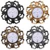 Explosiones de Amazon Reloj de pared silencioso para sala de estar retro europea Reloj de pared decorativo creativo Reloj de cuarzo para restaurante dormitorio
