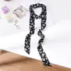 Bufanda Fina Larga de Cinta para Mujer, Versátil Lazo para el Cabello, Lazo para Bolso, Cinta para Combinar con Camisas y Trajes, Bufanda de Cuello de Gama Alta, Cinturón
